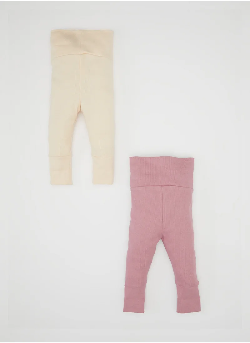 ديفاكتو Regular Fit Ribbed Basic 2-Piece Jogger Pants