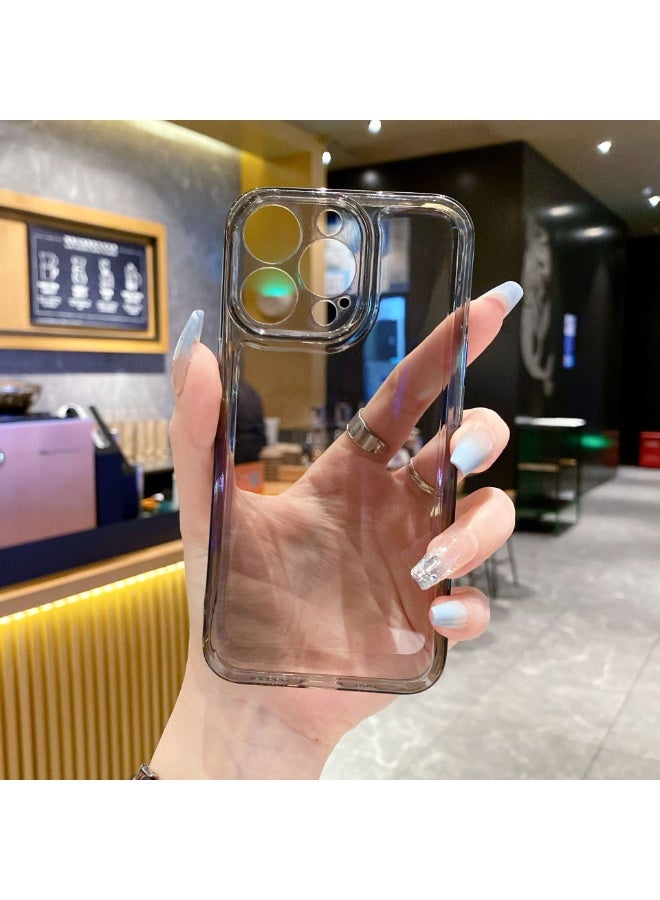 NIBEMINENT Space Soft Shell Protective TPU Case Cover For iPhone 15 Plus, Black - Image 2