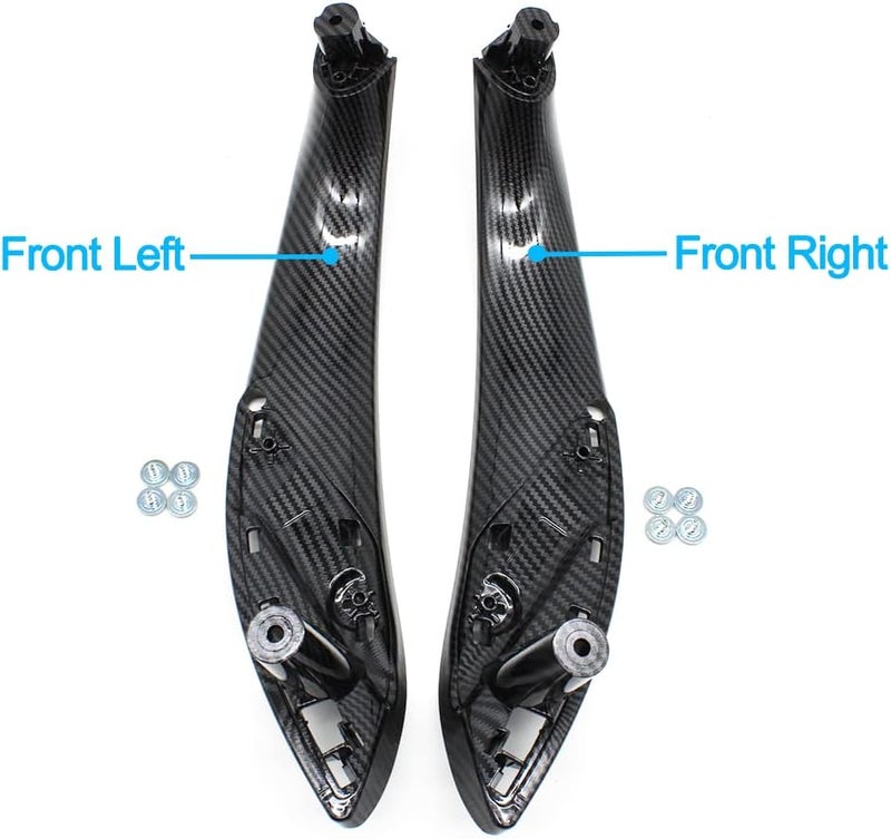 Goodithy Carbon Fiber Door Handle Trim for BMW - Image 2