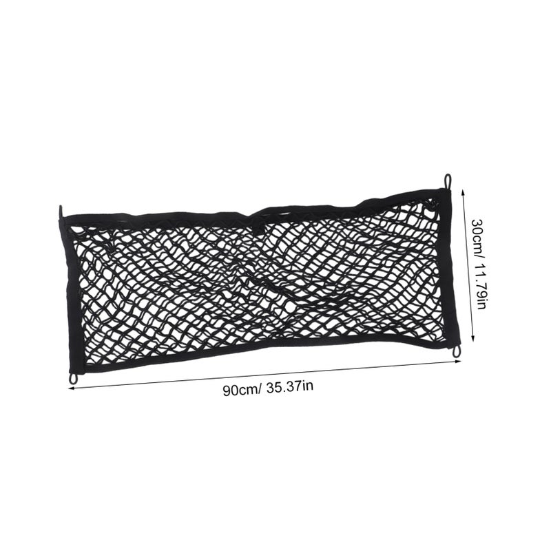 Elastic Cargo Net Stretchable Mesh Cover Size 90X30X0 2CM For Camper Wagon Picnic Garden - Image 3