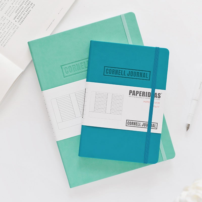 Paperideas Cornell Notebook A5 Strap Simple Handbook Creative Student Mind Map Book - Image 4