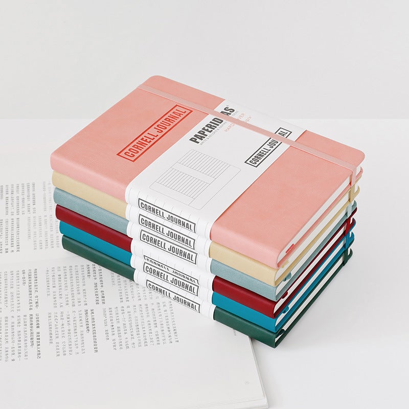 Paperideas Cornell Notebook A5 Strap Simple Handbook Creative Student Mind Map Book - Image 2