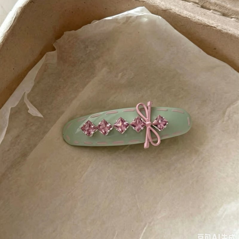 Cute Hair Clips Set - Colorful Star Cat Flower Clips for Forehead Bangs - Image 2