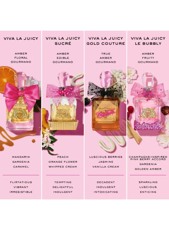 جوسي كوتور Viva La Juicy Gold Couture Eau De Parfum Spray, 100Ml