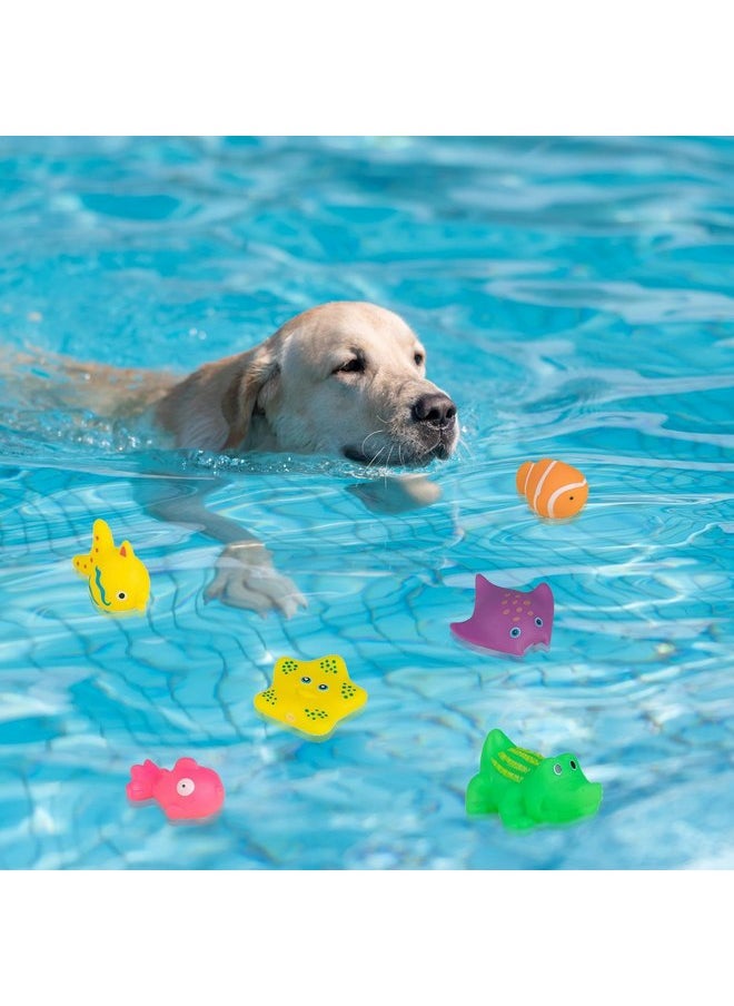 Generic - Generic Cat Pool Toys - 6 Float Pet Pool Toy | Floating Water Toy Cat Interactive Fun | Pet Kitten Swimming Bathing Fish Toy to Reduce Boredom for Bathroom | Backyard | Pool - Image 1