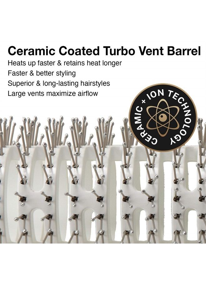 Olivia Garden Ceramic and Ion Turbo Vent Pro Hair Brush CITVPRO-LG (Large 3 1/4")