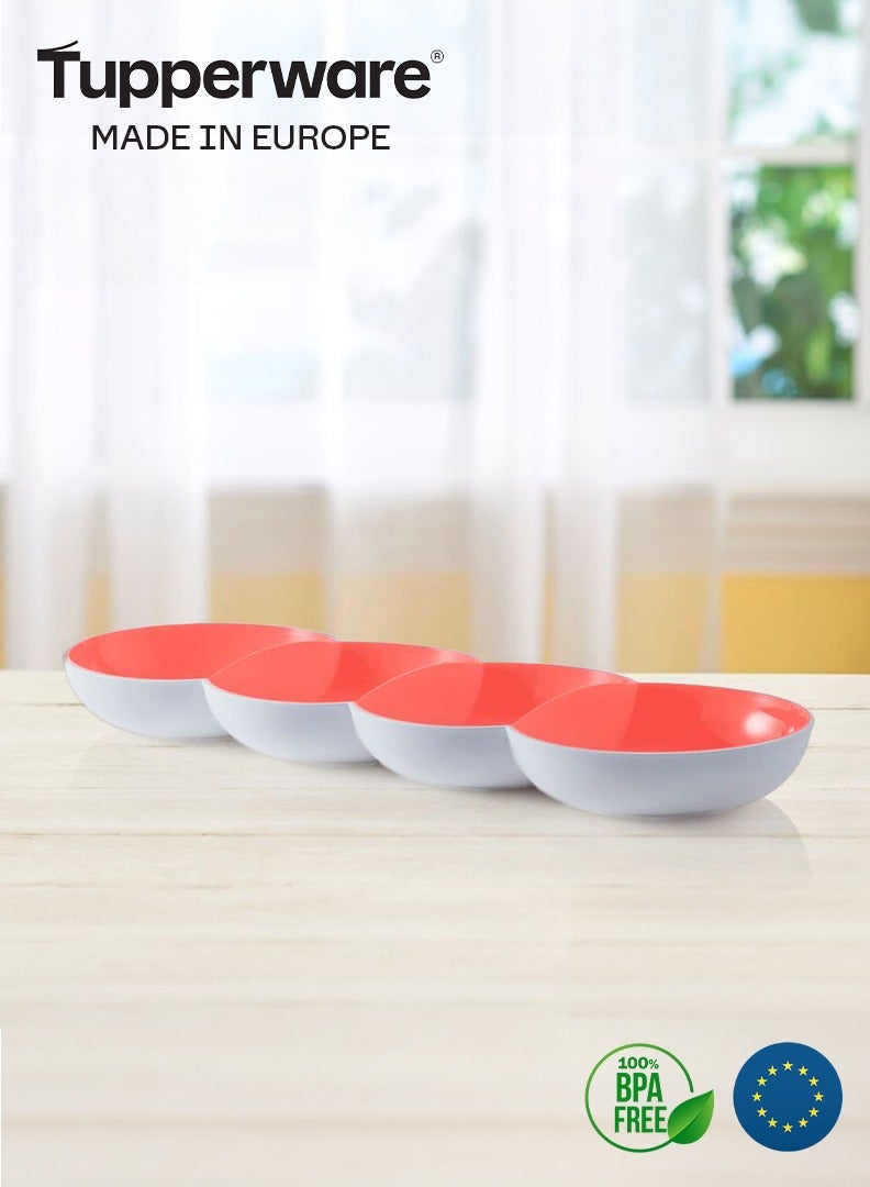 توبروير صينية تقديم تابروير 4 أقسام (قطعتان 260 مل وقطعتان 290 مل) - Image 1