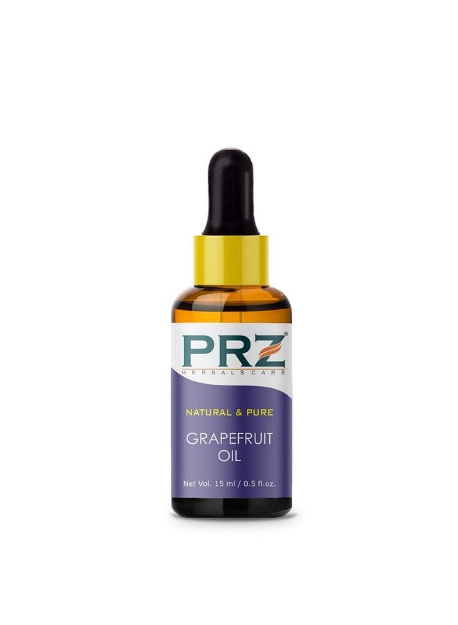 PRZ Grapefruit Essential Oil Pure Natural & Therapeutic Grade Oil For Aromatherapy Skin Care & Hair Care 15 Ml - Image 4