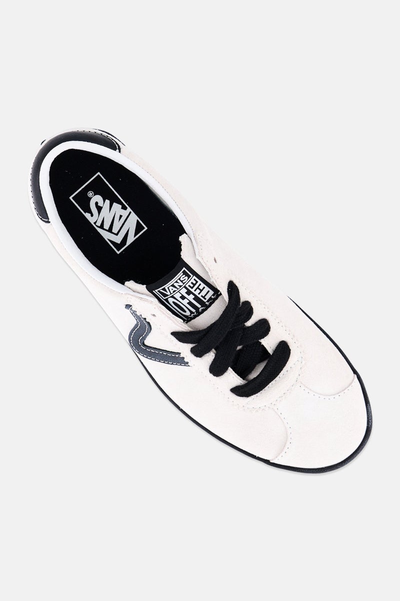 VANS Men Sport Low Lace Up Skateboarding Shoes, White - Image 4