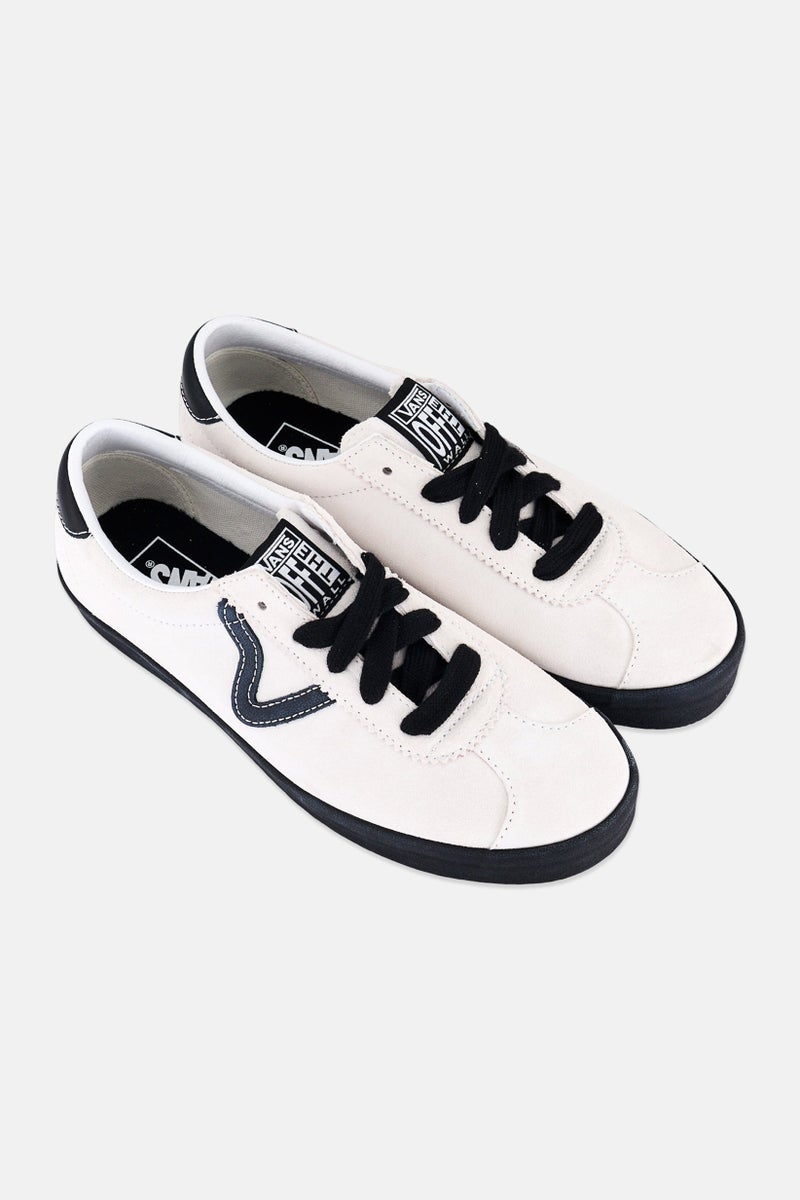 VANS Men Sport Low Lace Up Skateboarding Shoes, White - Image 2
