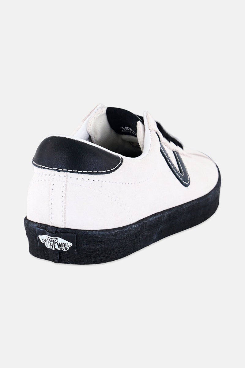 VANS Men Sport Low Lace Up Skateboarding Shoes, White - Image 3