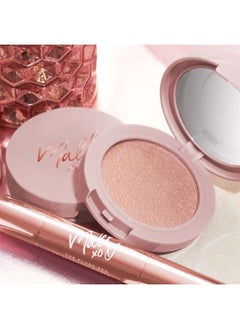 Mally Beauty Positive Radiance Skin Perfecting Highlighter, Liquid-Powder Luminous Formula, Pearlicious Pink  - Image 2