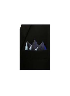 Generic Men's Square Pocket Handkerchief - Navy Blue Mixed  - Image 3
