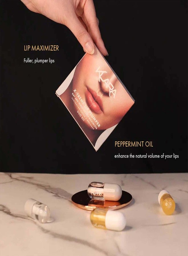 كلارا لمستحضرات التجميل مجموعة كلارا كوزمتكس لتكبير الشفاه - مجموعة هدايا للشفاه - أحمر شفاه سائل مطفي يدوم طويلاً - تركيبة متطورة لتكبير الشفاه - 3 قطع - Image 3