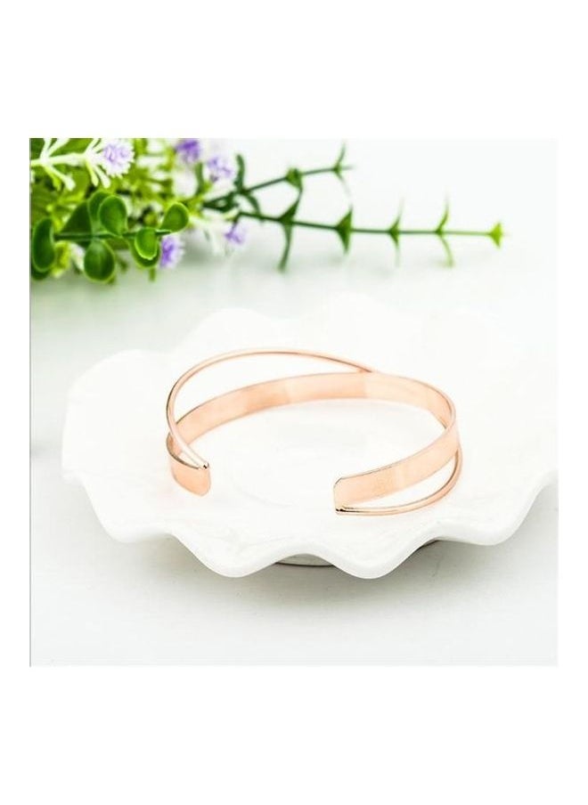 NIBEMINENT - Women's Brief Design Solid Colour Bracelet - Image 1