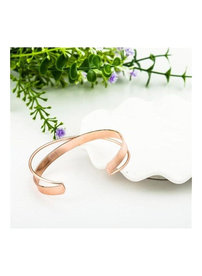 NIBEMINENT - Women's Brief Design Solid Colour Bracelet - Image 1