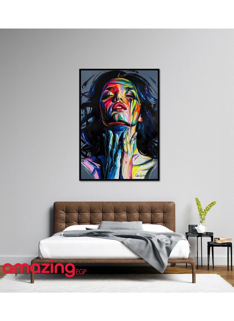 amazing.EGP Unframed Decorative Wall girl print - canvas painting (30 x 40 cm)  - Image 4