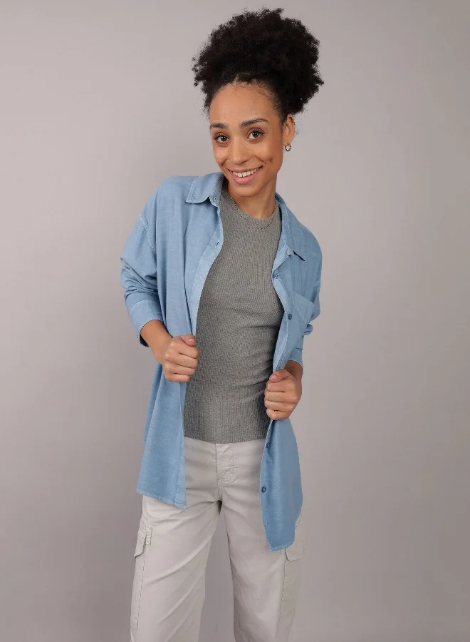 امريكان ايجل AE Perfect Button-Up Shirt