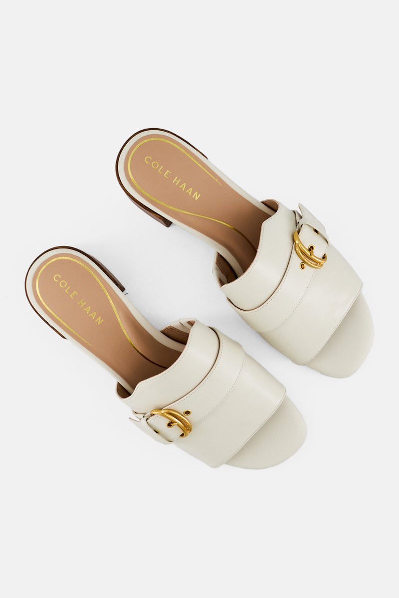 COLE HAAN Women Slip On Sandal, Ivory - Image 3