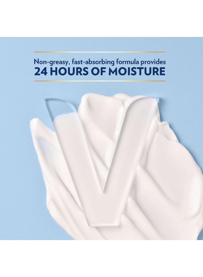Vaseline لوشن الجسم من فازلين للعناية المكثفة للبشرة الجافة إلى الجافة جداً، كاكاو مشع، سريع الامتصاص، ترطيب لمدة 72 ساعة، 3 × 400 مل - Image 4