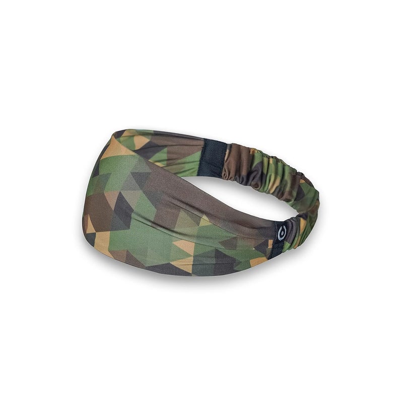 Coreteq Printed Multifunction Sports Sweatband Headband Microfiber Men and Women (Digi Camo) - Image 3