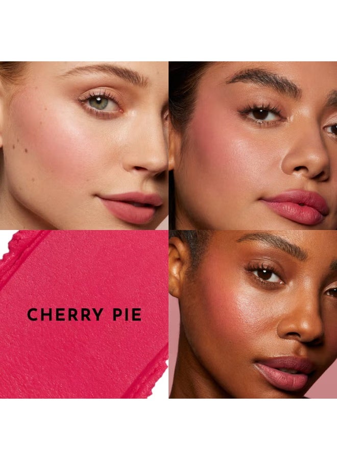 LAWLESS BEAUTY- Pinch My Cheeks Soft-Blur Cream Blush - Cherry Pie - Image 2