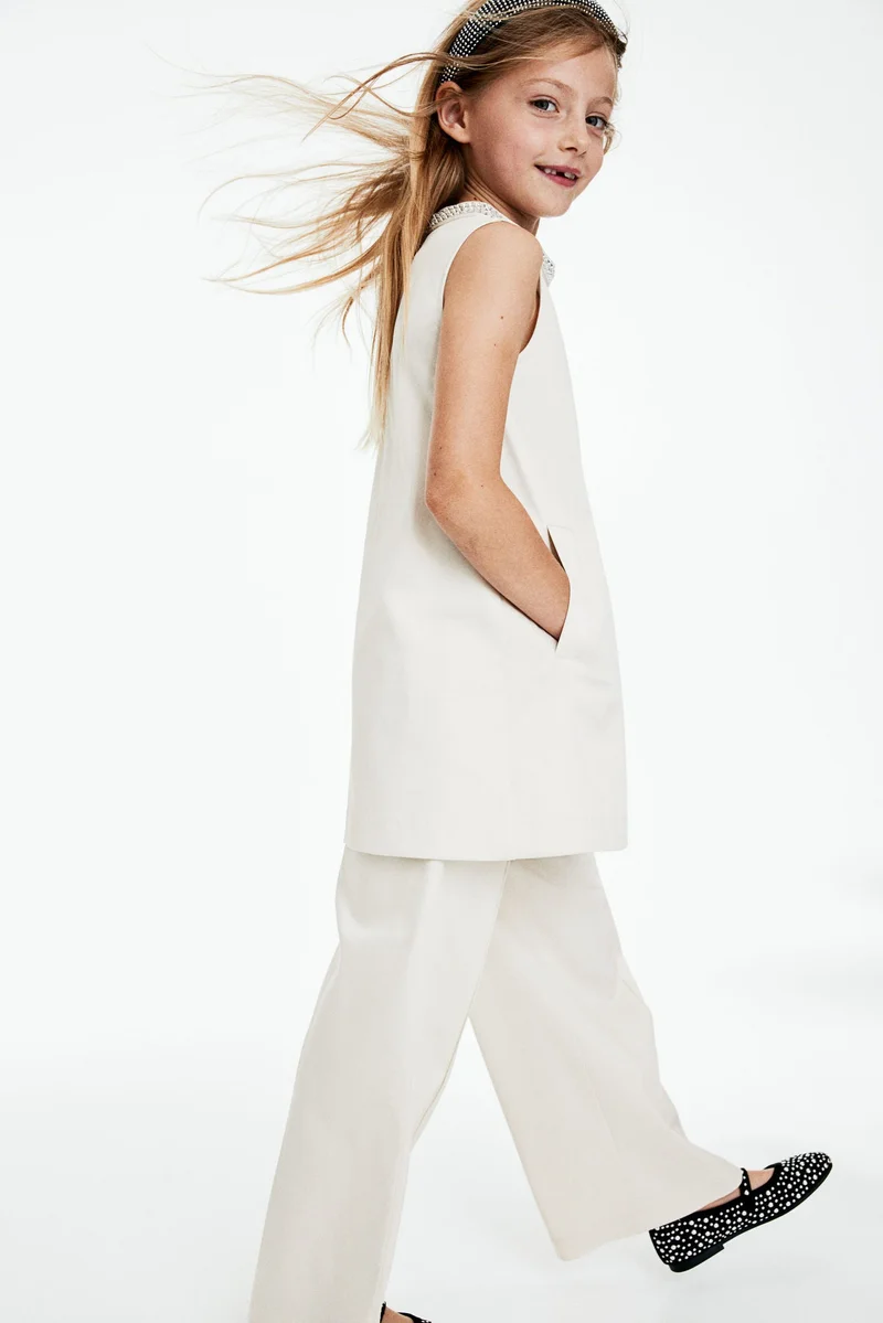 H&M Rhinestone-Detail A-Line Dress