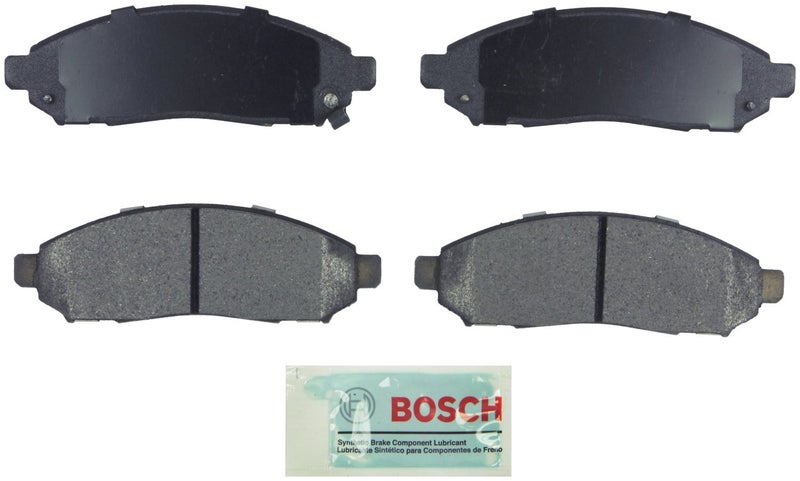 BOSCH BE1094 Blue Ceramic Disc Brake Pad Set - Compatible With Select Nissan Frontier, Pathfinder, Xterra; Suzuki Equator; FRONT - Image 1