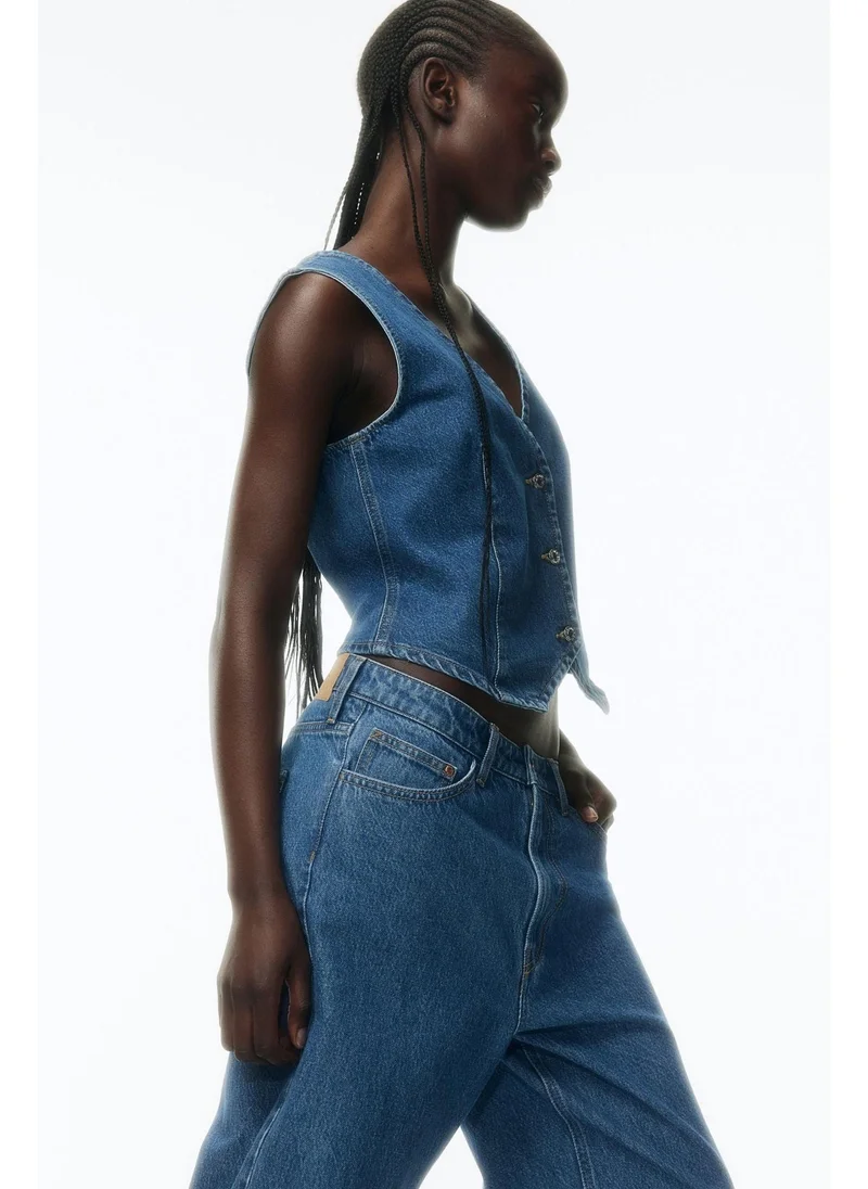 اتش اند ام Denim waistcoat