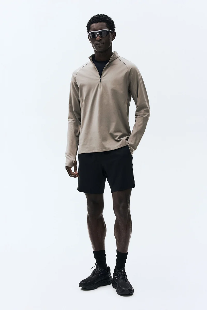 اتش اند ام شورت رياضي من نسيج دراي موف