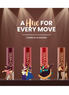 Mars MARS Creamy Matte Long Lasting Lipstick 3.2 gm 20 Grapeful Ghoomar  - Image 2