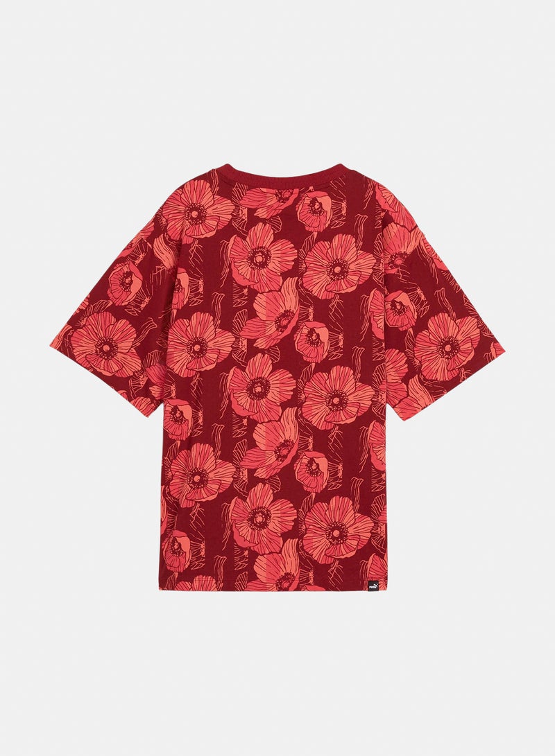 PUMA ESS+ CLASS ACT AOP Tee - Image 3