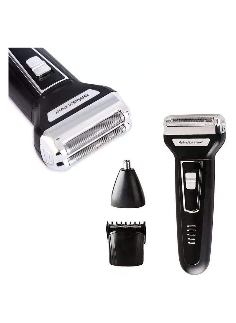 ELTRAZONE ELTERAZONE 3 in 1 Electric Razor Men Beard Trimmer Rechargeable Waterproof Shaver Professional Cordless Hair Clippers Nose Hair Trimmer Grooming Set  - Image 4