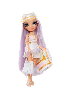 RAINBOW HIGH Pacific Coast Margot De Perla- Opal (Iridescent White) 11 Inch Fashion Doll With 2 Designer Outfits, Pool Accessories Playset  - Image 3