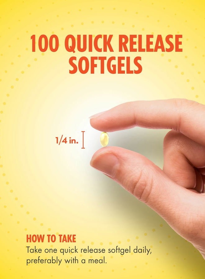 Sundance Vitamin D Supplement Iu Softgels Count 100 - Image 4