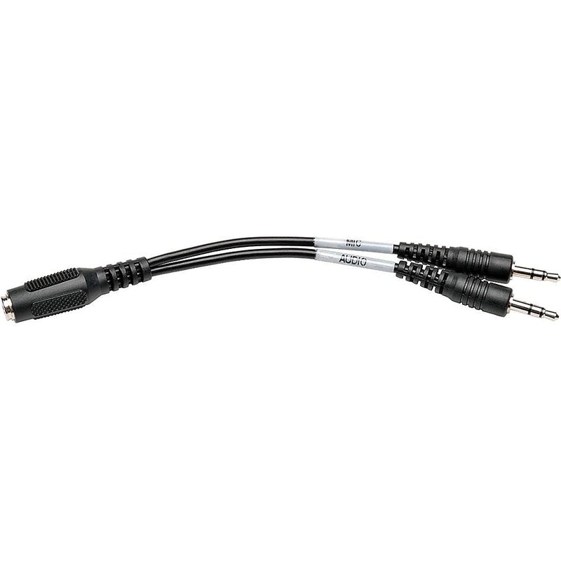 TRIPP LITE P318-06N-FMM 6-Inch Audio Headset Splitter Adapter 4 Position 2x3 Position 3.5mm