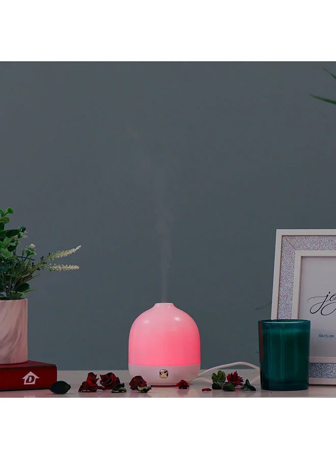 DANUBE HOME 1-Piece Assorted Color Changing Aroma Electric Diffuser With Adapter 110 mL