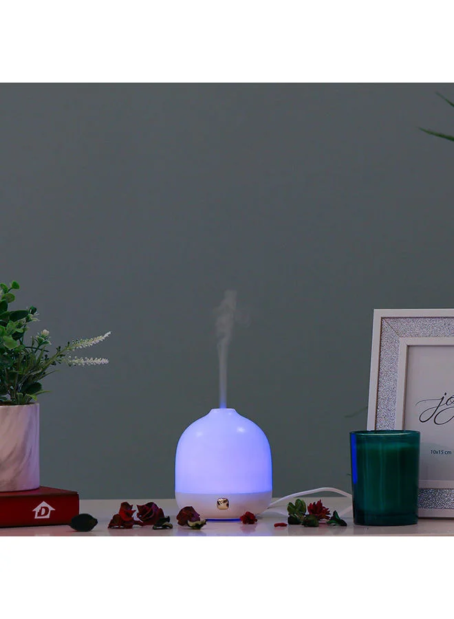 DANUBE HOME 1-Piece Assorted Color Changing Aroma Electric Diffuser With Adapter 110 mL