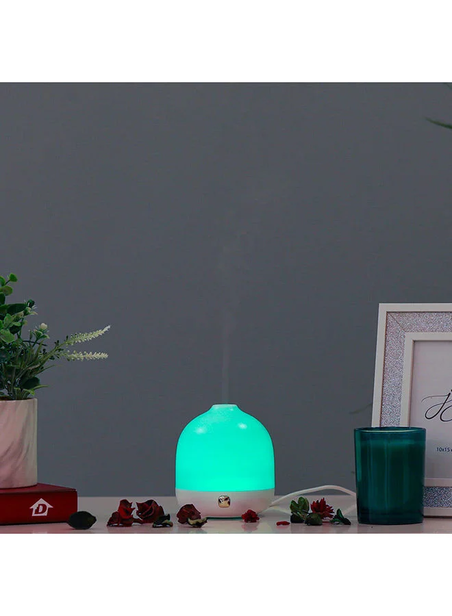 DANUBE HOME 1-Piece Assorted Color Changing Aroma Electric Diffuser With Adapter 110 mL