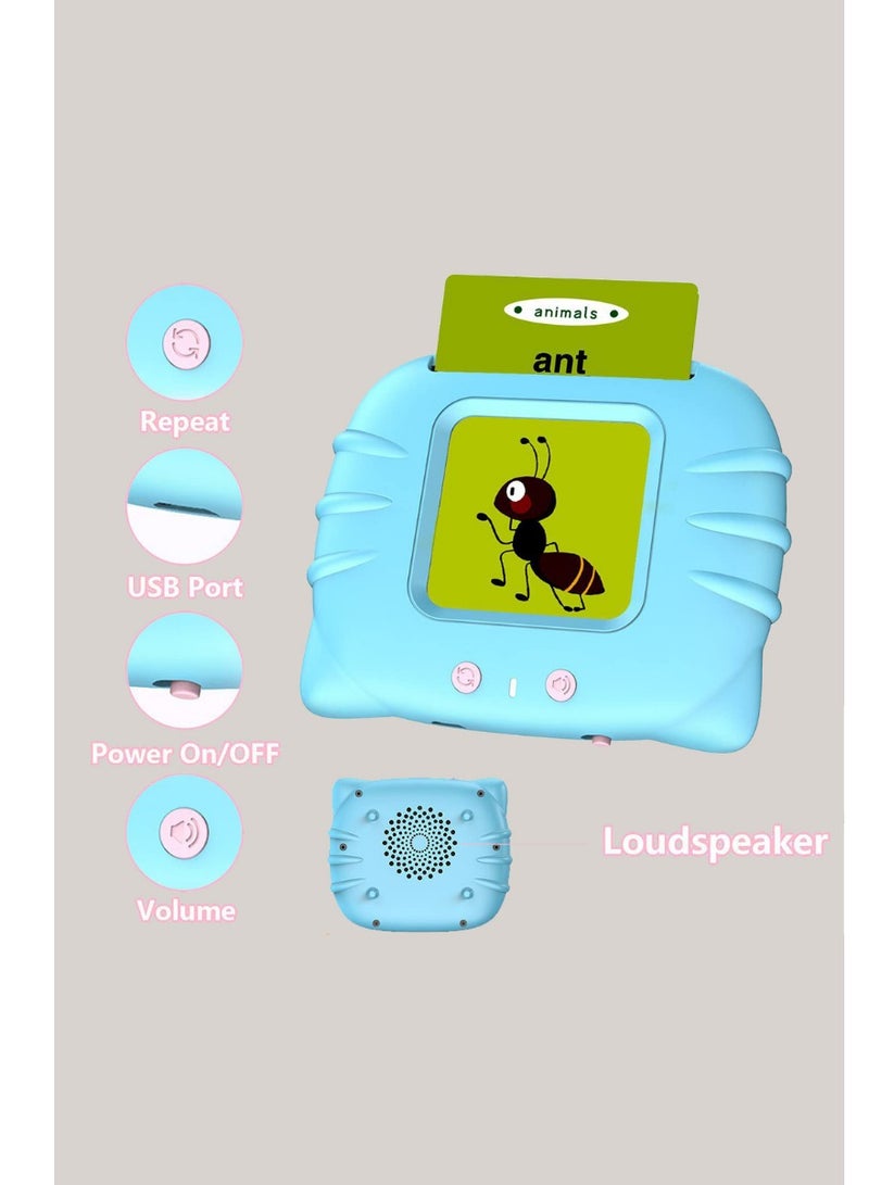 Flash Cards for Toddlers 2 3 4 5 6 7 Years Old 112 Card Talking Flash Cards 224 Words Speech Therapy Toys Autism Toys Baby Audible Flashcards Early Learning Educational Toys - Image 3