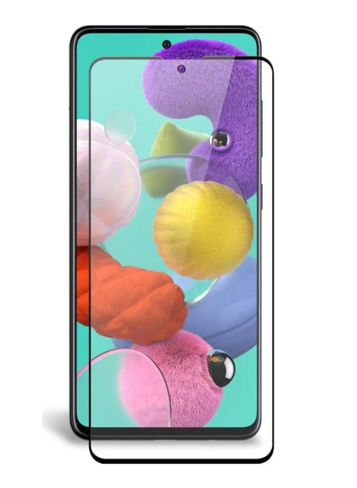 M7molge Full Coverage Glass Screen Protector for Realme C65 - Black Frame  - Image 3