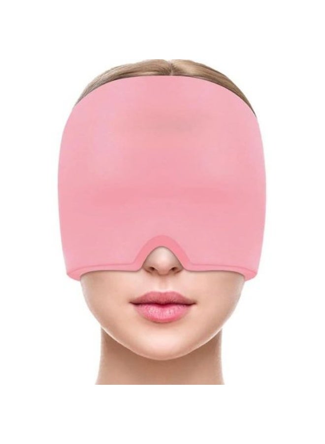 Migraine Relief Gel Mask, Flexible Cooling Therapy Cap, Cold Compress Therapy Ice Pack with Cooling Effect, Sleeping Eye Mask for Migraines, Tension and Sinus Pain Relief - Image 1