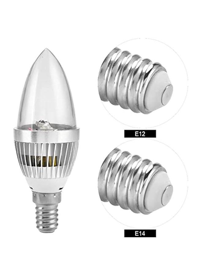 Generic - E14/E12 3W RGB LED LED Candelabra Bulb Remote Control Kit , Changing Candle Light Lamp Bulb , LED Bulb with Remote Control (E12) , Changing Candle Light Lamp Bulb , E14/E12 3W RGB LERGB Candle Light - Image 1