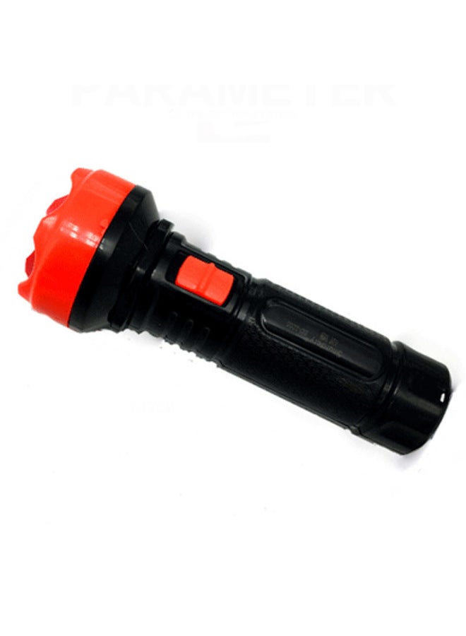 Led Flashlight Rechargeable Strong Light Mini Plastic Home Lighting Small Fire Emergency Outdoor Camping Wholesale-Color:17cm Flashlight  - Image 1