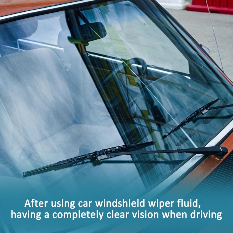 Beieverluck 400 Pieces Car Windshield Washer Fluid Concentrated Tablets Solid Windshield Effervescent Wiper Tablet for Car Room Kitchen Window Glass Cleaning - Image 5