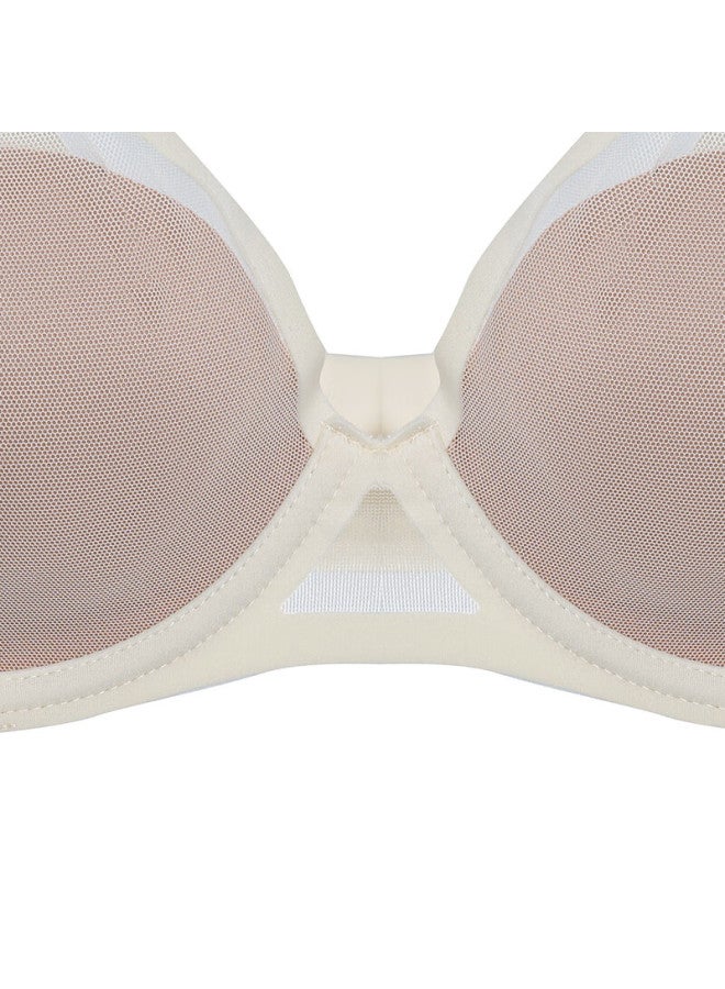 Aimer Women's Bra, Soft Steel Wire, Lightweight And Breathable, Minimizes Large Ca111351, Black, B75 - Image 2