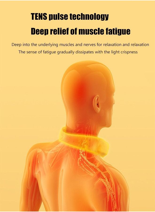 G.DUCK Portable Neck Massager Used To Relieve Thermal Fatigue And Pain Head Deep Tissue Massage To Promote Blood Circulation,Multi Range Adjustment,Deep Muscle Relaxation  - Image 5