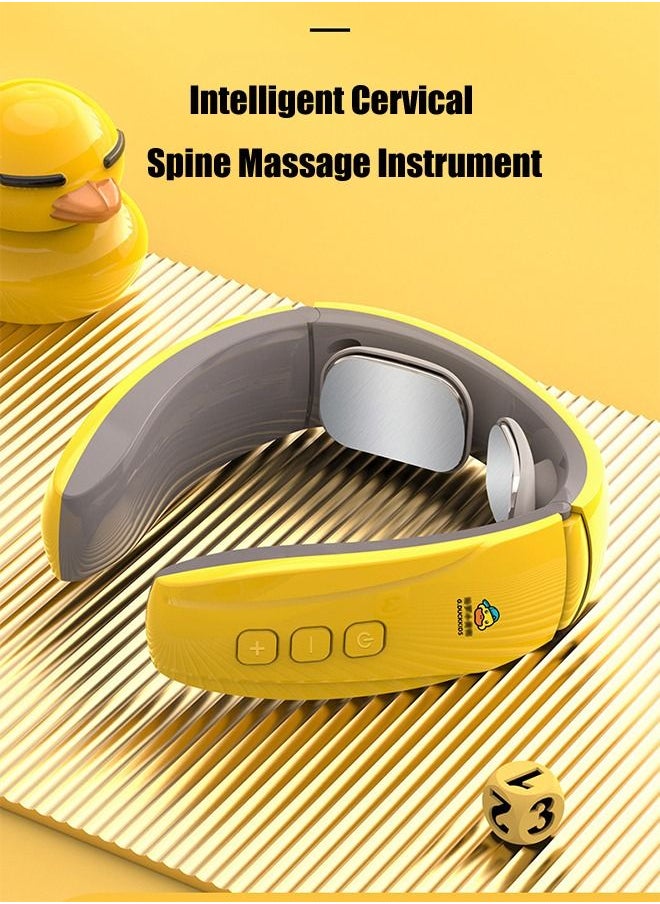 G.DUCK Portable Neck Massager Used To Relieve Thermal Fatigue And Pain Head Deep Tissue Massage To Promote Blood Circulation,Multi Range Adjustment,Deep Muscle Relaxation  - Image 1