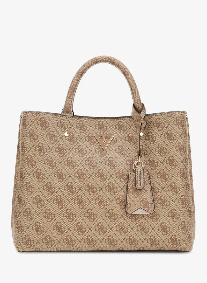 GUESS Meridian Logo Detail Satchel