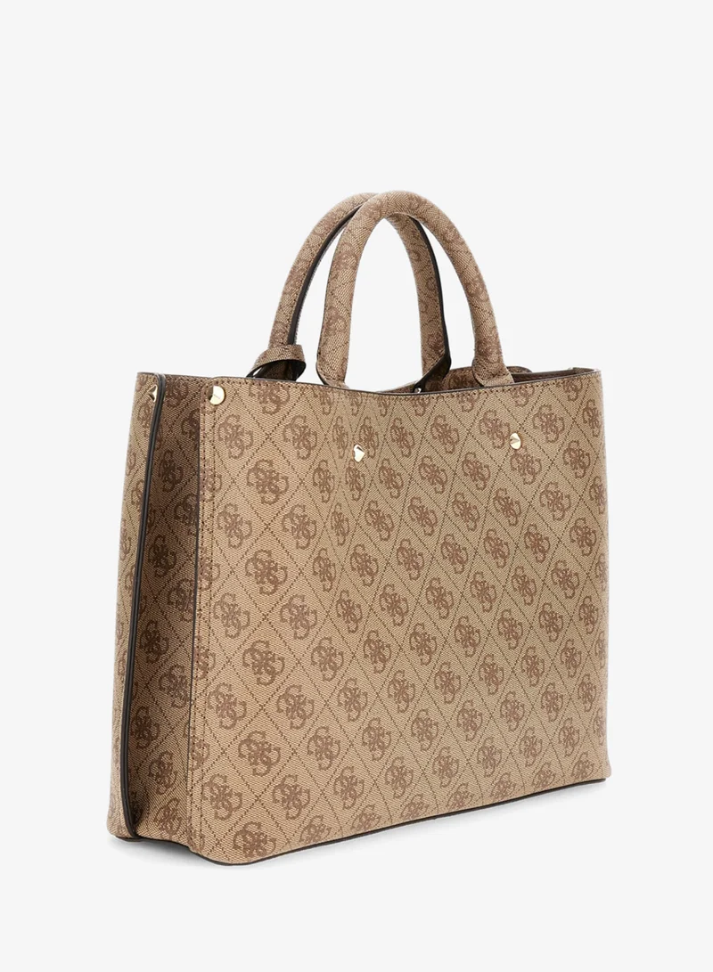 GUESS Meridian Logo Detail Satchel